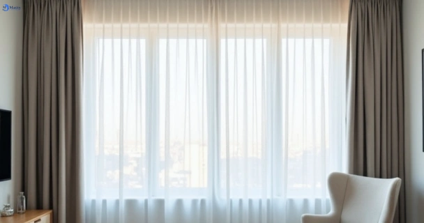 Freshly steam cleaned curtains in warrenheip-vic QLD